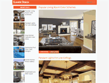 Tablet Screenshot of elanordesign.com